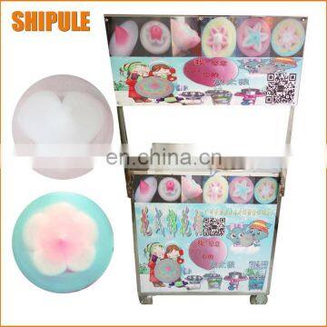New Luxury Cotton Candy Machine Commercial Gas Electric Cotton Candy Machine Fancy Drawing Cotton Candy photo-5