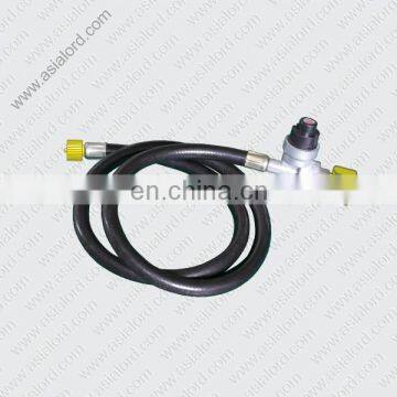 Gas hose with regulator