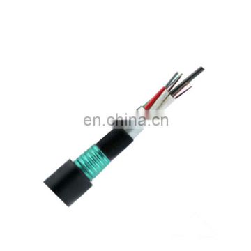 24 48 72 96 144 strand outdoor direct burying fibre optic cable with double armor for anti-rodent