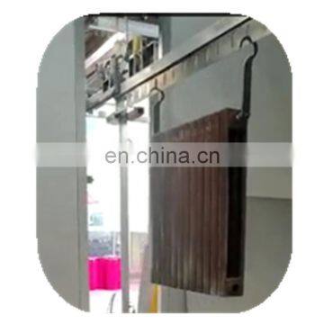 Automatic powder coating booth for aluminium profiles 8.0