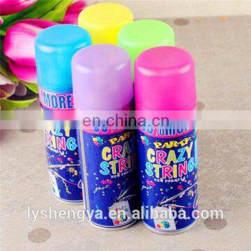 Eco-friendly Party Crazy Color String Spray photo-3