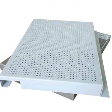 Pedestrian Bridge Shaped Aluminum Veneer Oak Grain