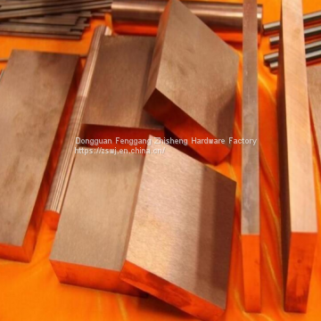 Tungsten Copper Alloy，Tungsten, Copper, Copper, 90% Tungsten, 10% Cu90w photo-5