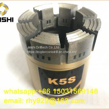 BQ,NQ,HQ,PQ IMP Mining Tools Diamond impregnated drill bit