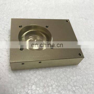 China Factory Customized Brass Milling Machining Block