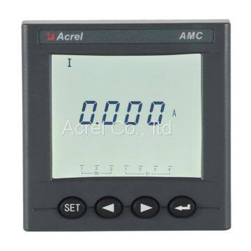AMC72L-AI Acrel Voltage Current Power Meter Display Single Phase Current Meter