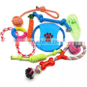 Wholesale Dental Custom Cotton Durable Rope Dog Chew Set Pet Toy