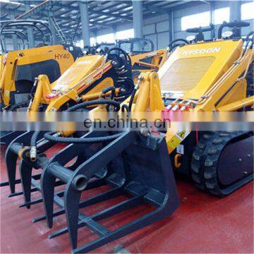 Crawler Walk Behind Mini Skid Steer Loader for Garden photo-3
