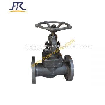 Forged Steel A105 Hand Wheel Flanged PN40 FM globe Valve FRZ41H