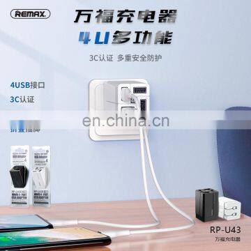 REMAX Micro Usb Adapter Fast Charging Dual USB Adapter Data Cable & Charger photo-5