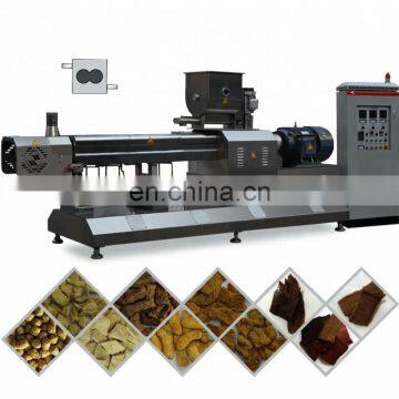 Fully Automatic Twin Screw Extruder Textured Soy Protein Machine Artificial Meat Making Machine photo-2
