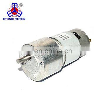 6Nm torque dc gear motor for precise equipment with high efficiency