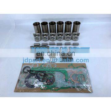 D7E Rebuild Overhaul Repair Kit With Engine Bearings Cylinder Liner Piston Rings Full Gasket Kit For Volvo