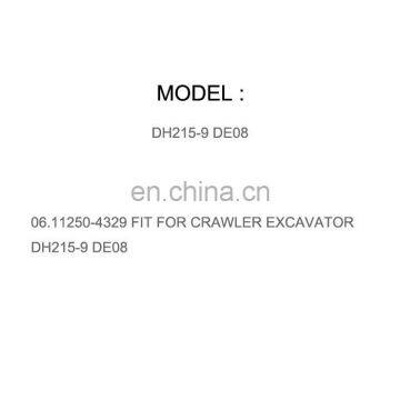 DIESEL ENGINE PARTS NUT HEX M24X1.5 06.11250-4329 FIT FOR CRAWLER EXCAVATOR DH215-9 DE08