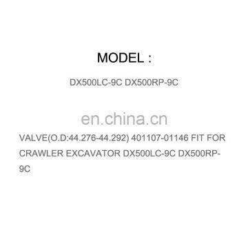 DIESEL ENGINE PARTS SEAL VALVE(O.D:44.276-44.292) 401107-01146 FIT FOR CRAWLER EXCAVATOR DX500LC-9C DX500RP-9C
