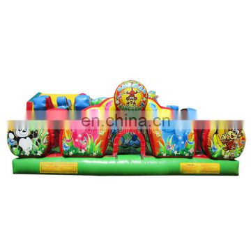 Animal Kingdom Toddler Zone Inflatable Kids Children Playground, Commercial Jumping Castle Bouncers For Toddlers