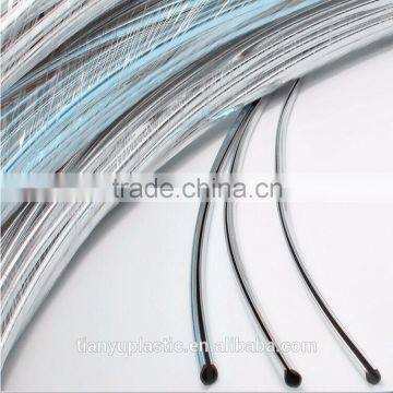 u-shaped pvc plastic profile/plastic decorative strip for sliding door