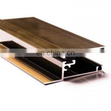 SHENGXIN batam indonesia extrusion curtain track anodized door frame aluminum profile