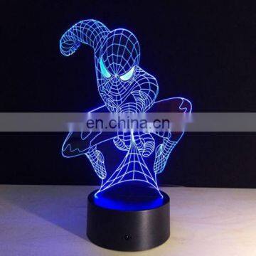 Battery Powered Cool Automatic Night Light 3d illusion Lamps