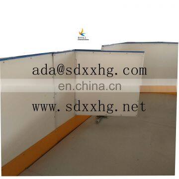 indoor soccer board wall hdpe plastic dasher board barrier indoor soccer 4x8 plastic hdpe sheet for synthetic ice rink board