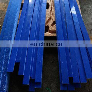 hdpe strip linear guide rails and blocks polyethylene delrin wear strips