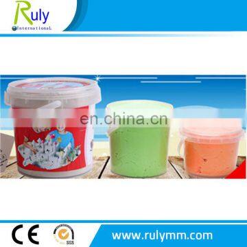 Toy Packing Small Plastic Buckets With Lid With Handle for Kid