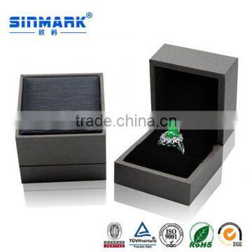 SINMARK Custom OEM leather jewelry box for ring necklace bracelet pendent