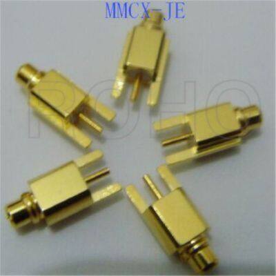Gold Plated MMCX RF Coaxial Connector for PCB Mount photo-3