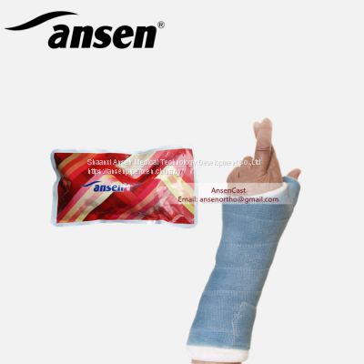 Colorful waterproof casting tape resin surgical Medical Waterproof Plaster Tape bandage roll orthopedic casting tape