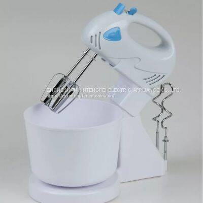 7 Speeds Electric Hand Mixer With Plastic Bowl photo-2