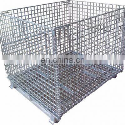 Storge equipment wire mesh storage cage used for factory