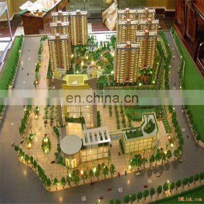 Ho Scale Building Model With Perfect Led Lighting,popular 3d Architecture Model for Sale/market