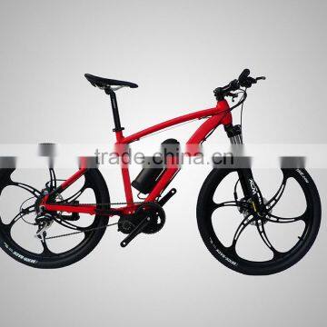 2016 B2b Companies New Arriving 26 Inch Electric Bicycle Mountain With Mid Motor