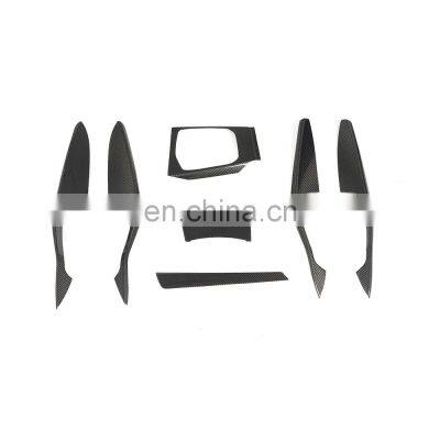 Dry Carbon Fiber G20 Interior Trims for BMW 3 Series G20 2019-2020 7pcs/set photo-2