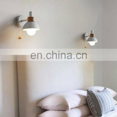 Nordic Modern Minimalist Creative Personality Macaron Reading Led Wall Lamps for Decoration