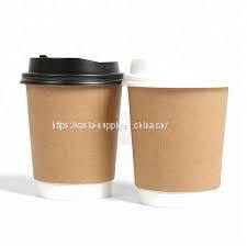 Double layer china cheap paper cups for hot drinks coffee milk custom printed cups