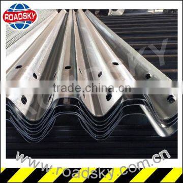 Best Warning Effects Zinc Coated Galvanized Highway Guardrail