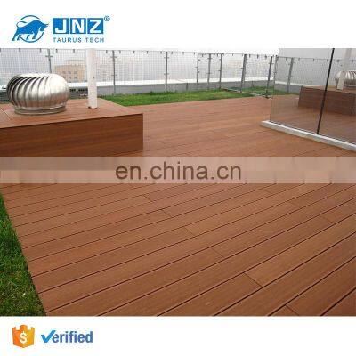 JNZ High Quality Swimming Pool Deck Tiles Outdoor Flooring WPC Waterproof 3D Decking Boards photo-2