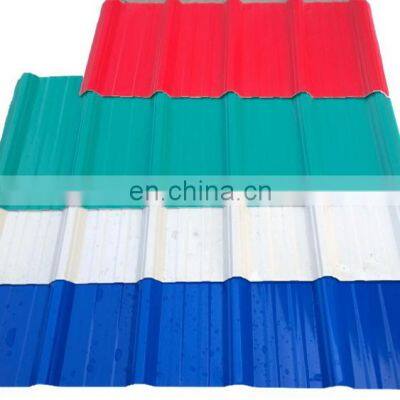 Peru corrugated white pvc roof tile/environmental friendly upvc plastic roof sheet for chemical plant