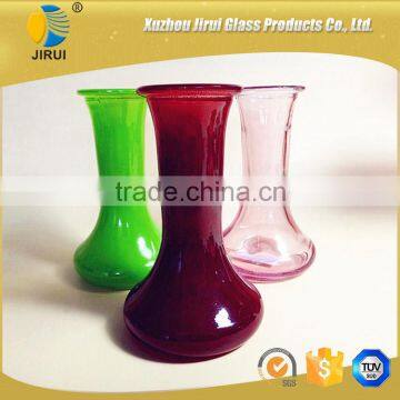 2016 new design 120ml long neck small glass flower vase                        
                                                Quality Choice