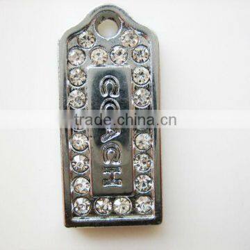 DIY rhinestone pendant for necklace (SH-118)