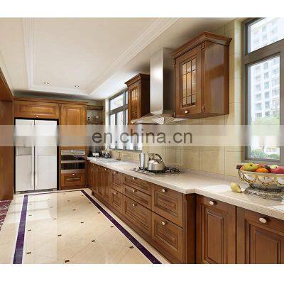 China Supplier Solid Wood Shaker Kitchen Cabinet photo-5
