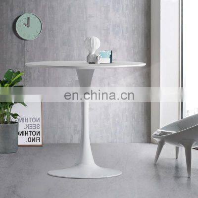 Dining Table Metal Restaurant Small Nordic White Base Designs Luxury Furniture Dinning Room Marble Round Modern Set Dining Table