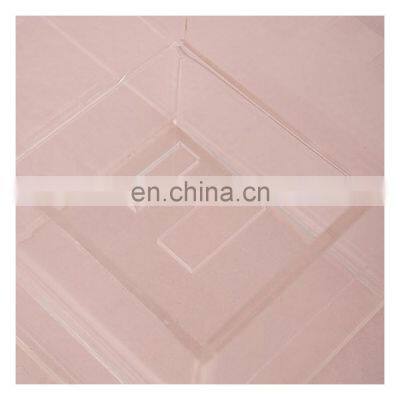 Luxury Ring Box Custom Logo Small Clear Acrylic Ring Box Luxury Clear Acrylic Box for Wedding Ring photo-3