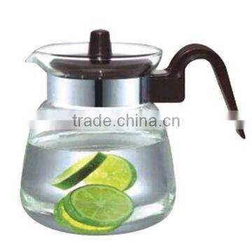 promotional glass bottle,transparent glass water pot,glass water pot