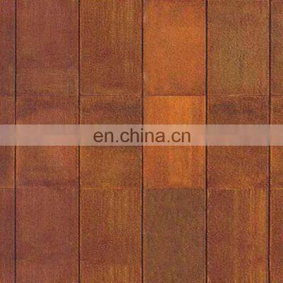 Weathering steel ASTM A242 A606 09CUPCRNI A588 SPA-H corten steel plate