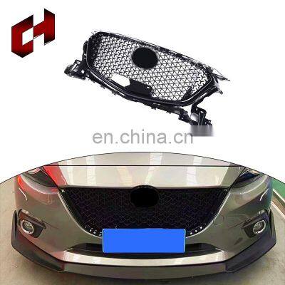 Ch Upgrade Brand New Material Front Mesh Grille Bumper Car Grille Plastic Car Front Grille For Mazda 3 2014-2016