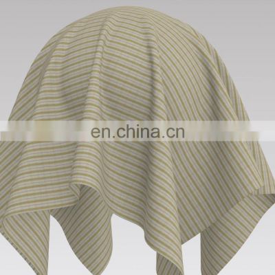 Ready Fabric Polyester Rayon with Spandex Yarn Dyed Crepe Fabric for Dress