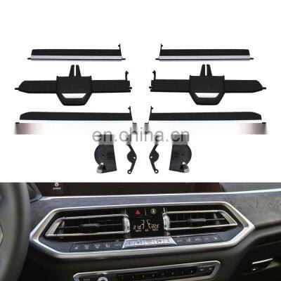 Car Front Central Left Right AC Vent Grille AC Slider Clip Repair Kit For BMW X5 G05 X6 G06 X7 G07 2019 2020 2021 64119458543