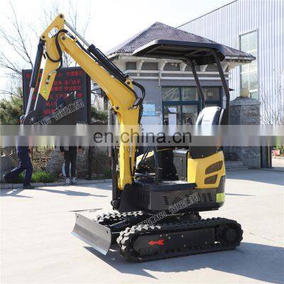 FREE SHIPPING Mini_excavator CE/EPA/EURO 5 China Wholesale Compact Mini Digger Excavator 1 Ton Price With Thumb Bucket for Sale photo-3